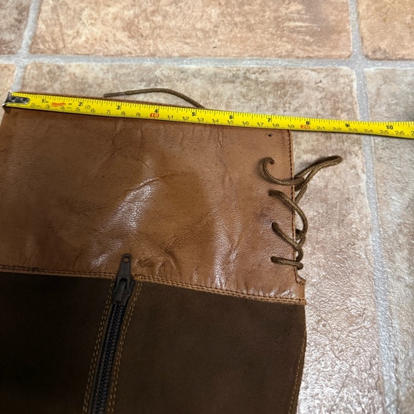NEW Roan by Bed Stu Natty tall Brown Leather suede Knee-High riding Boots - Picture 13 of 14
